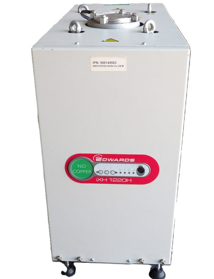 iXH 1220H Edwards NRY24F000 Vacuum Pump IXH1220 208V Manufacturer Refurbished