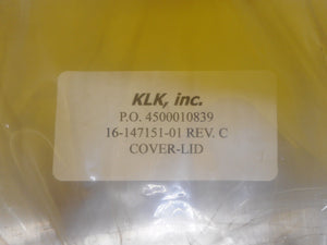 KLK Incorporated 16-147151-01 Lid Cover Assembly PCE-MCE 90 LH New