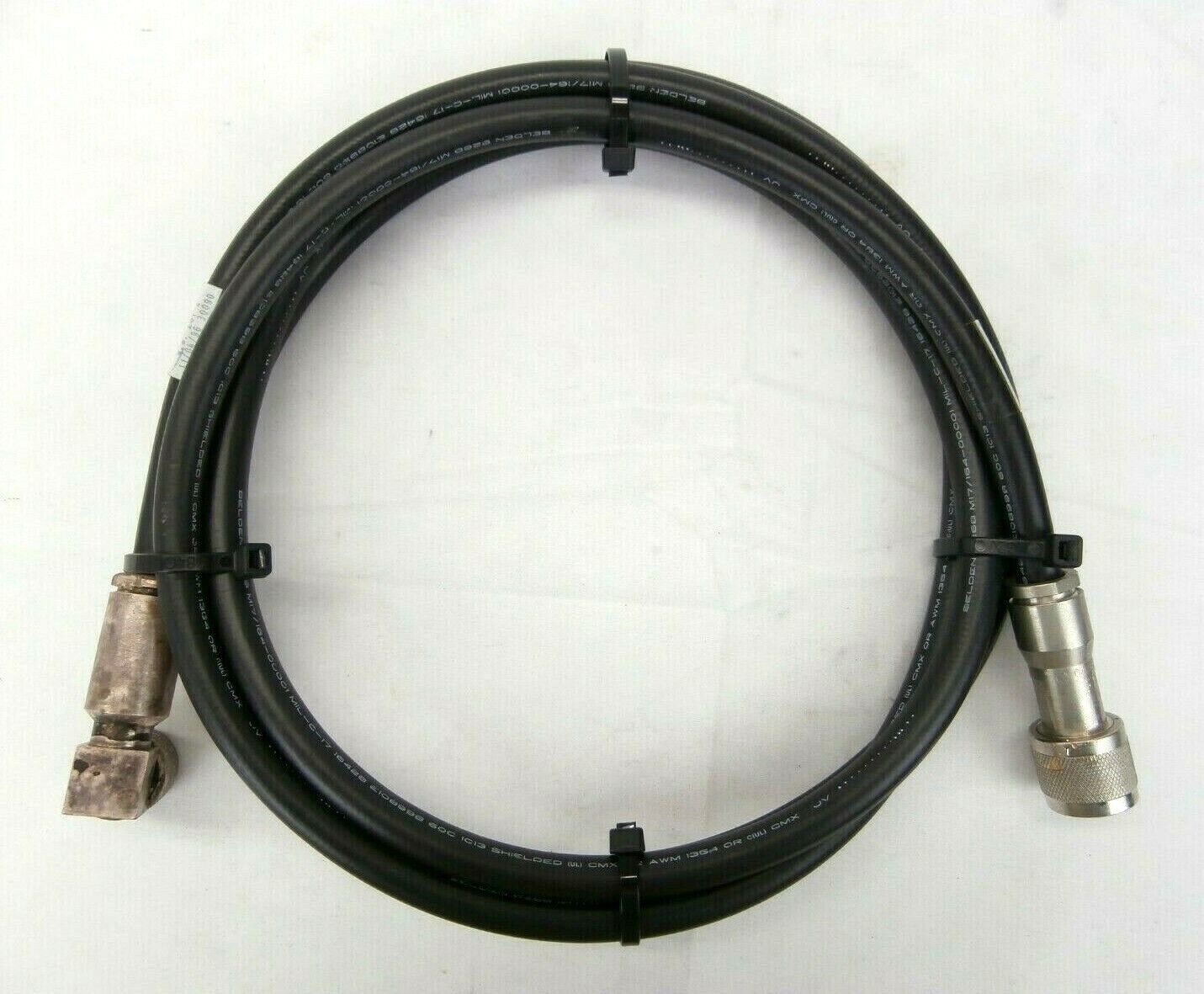 Lam Research 853-707092-002 RF Cable 7.5 Foot FPD Continuum Working Spare