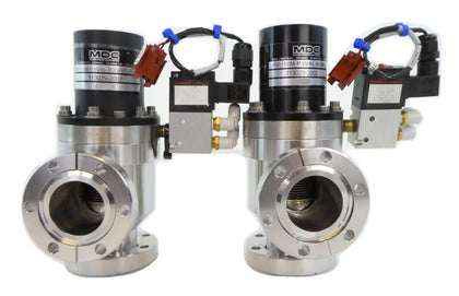 MDC Vacuum Products 313029-2002 Angle Valve AV-150M-P Lot of 2 Working