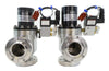 MDC Vacuum Products 313029-2002 Angle Valve AV-150M-P Lot of 2 Working