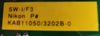 Nikon 2S017-449-(2S701-476) Control Panel SW-I/F3 Optistation 7 Used Working