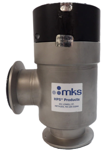 MKS Instruments 100016336 Pneumatic Right Angle Chamber Valve NW50 Working
