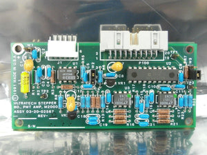 Ultratech Stepper 03-20-02567 Photomultiplier Amplifier M2000 PCB Board Used