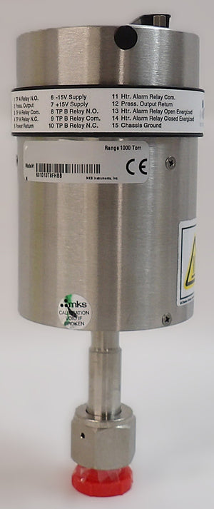 MKS Instruments 631D13T8FHBB Baratron Capacitance Manometer Type 631 New