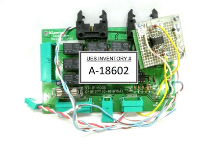 Lasertec C-101077 Relay PCB ST-IF-ROGB with Remote AC Board MD2500 Working Spare