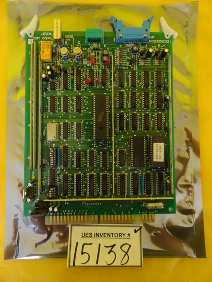 JEOL MP002902(02) CRT DSPL ITF PB Interface Board PCB Card JEM-2010F Used