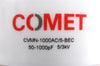Comet CVMN-1000AC/5-BEC Variable Vacuum Capacitor Lot of 2 Working