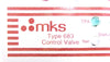MKS Instruments 683B-31931 Exhaust Throttle Control Valve Type 683 Spare