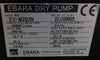 EV-M Ebara Technologies EV-M202N Dry Vacuum Pump 500762270 OEM Refurbished