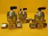 Motoyama SUSF316L Pneumatic Valve Normally Closed UCV Series Lot of 5 Used