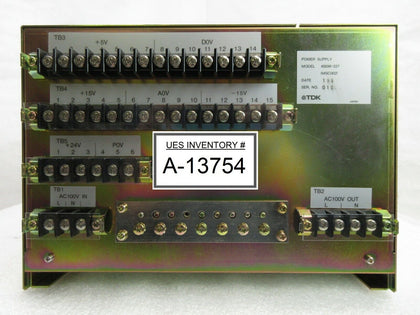 TDK (MSC002) Power Supply Nikon 4S598-227 NSR System Used Working