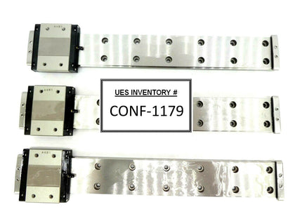 THK RSR15WVMUU+310LM Linear Guide LM System Reseller Lot of 3 New Surplus