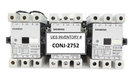 Siemens 3TF4622-OAC1 Contactor 3TF46 Mattson 579-19567-00 Lot of 3 Working Spare
