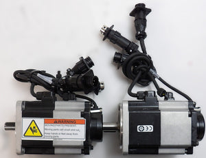 Sanyo Denki R2AA08040FCRBMM AC Servo Motor Reseller Lot of 2 Working Surplus