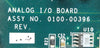 AMAT Applied Materials 0100-00396 Analog I/O Board PCB Card Broken Tab Working