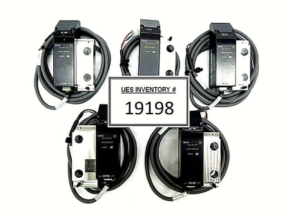 Sunx LA-511D Wafer Slide Sensor 5J CN 5J 6N TEL TGB813-1/SLIDE Trias Lot of 5
