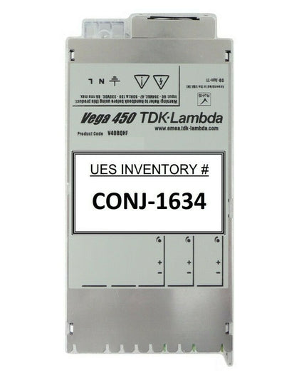 TDK-Lambda V40BQHF Power Supply Vega 450 A24-00006-00 AMAT New Surplus