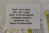 Applied Materials 0010-19026 STD PVD Degas Quartz Viewpoint Lid
