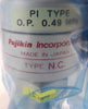 Fujikin 520758 Diaphragm Valve FPR-71-9.52-PI-AVE#A Reseller Lot of 2 New