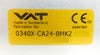 VAT 0340X-CA24-BMK2 300mm Pneumatic Vacuum Slit Valve Actuator and Gate Scuffed