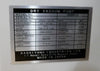NV60 Kashiyama NV60N-10 Vacuum Dry Vacuum Pump 500715149 OEM Refurbished
