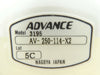 Advance Valve AV-250-114-X2 Manual Air Valve 3195 New Surplus