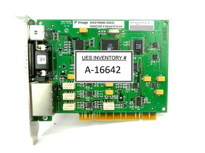 Minicom 1SU41001/AP2 IP Image PCB Card AMAT Applied Materials 0660-A0520 Working