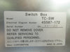 Nikon Precision 4S587-172 Switch Box TC-SW NSR-S205C Step-and-Repeat Working