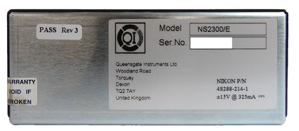 QI Queensgate Instruments NS2300/E Position Sensor Nikon 4S288-214-1 NSR Working