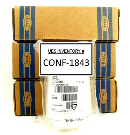 Pall ABD04UHSQ3EH1 Filter P2240630 Reseller Lot of 3 New Surplus