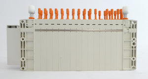 SMC 0190-54301 0190-54289 15-Port Pneumatic Manifold Lot of 2 Working Surplus