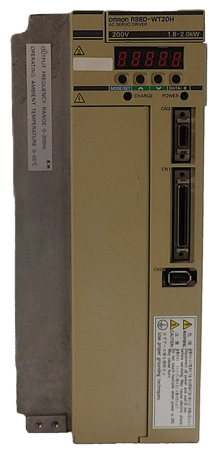 Omron R88D-WT20H 200V 1.8-2.0kW AC Servo Driver IPN 500053436 Working
