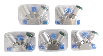 Swagelok 6LVD1V122PBA6309 3-Port Diaphragm Valve Lot of 5 New Spare