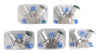 Swagelok 6LVD1V122PBA6309 3-Port Diaphragm Valve Lot of 5 New Spare