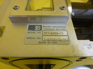 Brooks Automation 001-4700-12 200mm Genus InCooler Cooling Station Working Spare