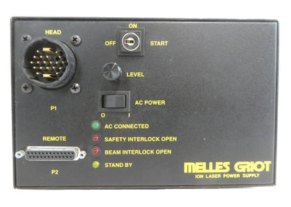 Melles Griot 176B-120B Ion Laser Head Power Supply Module Working Surplus