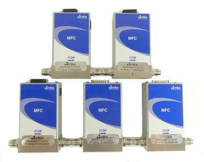 MKS Instruments GE50A Mass Flow Controller MFC GE50A-32796 GE50A-31531 Lot of 5