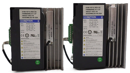 Sanyo Denki RS2A01A0AA0 AC Servo Amplifier SANMOTION R Lot of 2 New
