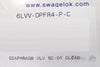 Swagelok 6LVV-DPFR4-P-C 2-Port Diaphragm Sealed Valve Lot of 5 New Surplus