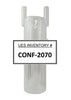Heraeus 58708 Modified IR Heater Quartz Chamber SCP 8ZZZ-100-12-01 New Surplus