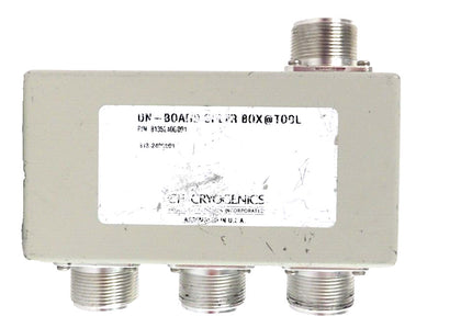 CTI-Cryogenics 8135240G001 On-Board Splitter Box Working Surplus