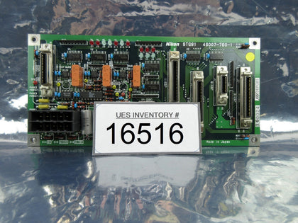 Nikon 4S007-760-1 Interface Control Board PCB STG81 NSR-S202A Used Working
