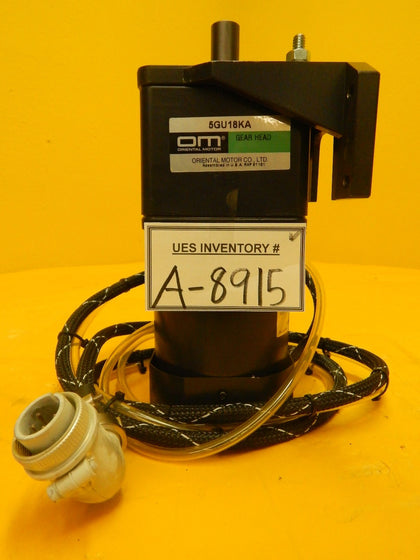 Oriental Motor 5RK60GU-CWT Reversible Motor Gear Head 5GU18KA Used Working