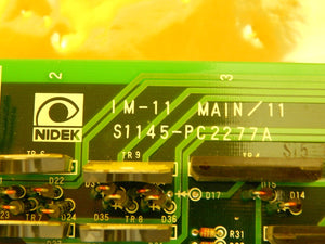 Nidek S1145-PC2277A Wafer Loader IM-11 MAIN/11 PCB IM-14 Working Surplus