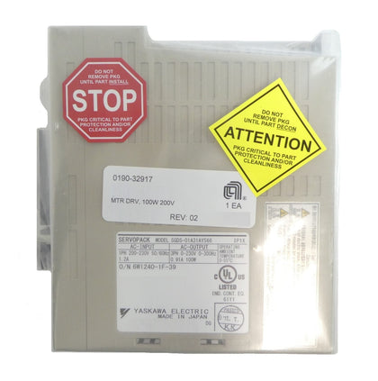 Yaskawa Electric SGDS-01A31AY566 Servo Drive SERVOPACK AMAT 0190-32917 New Spare