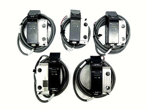 Sunx LA-511D Wafer Slide Sensor 5J CN 5J 6N TEL TGB813-1/SLIDE Trias Lot of 5