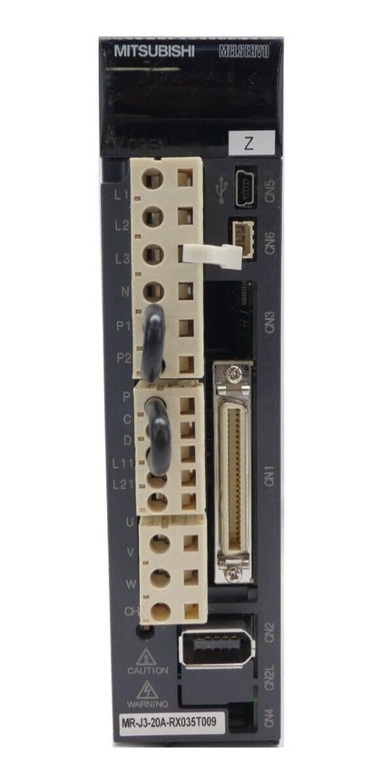 Mitsubishi MR-J3-10A-RX035T009 AC Servo Drive MELSERVO TEL 040-003863-1T New