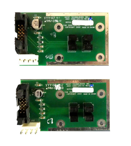 Asyst Techologies 3200-1241-01 PCB Board Assembly IsoPort Lot of 2 Working