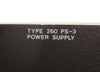 MKS Instruments 260PS-3 Power Supply Type 260 PS-3 Working Surplus